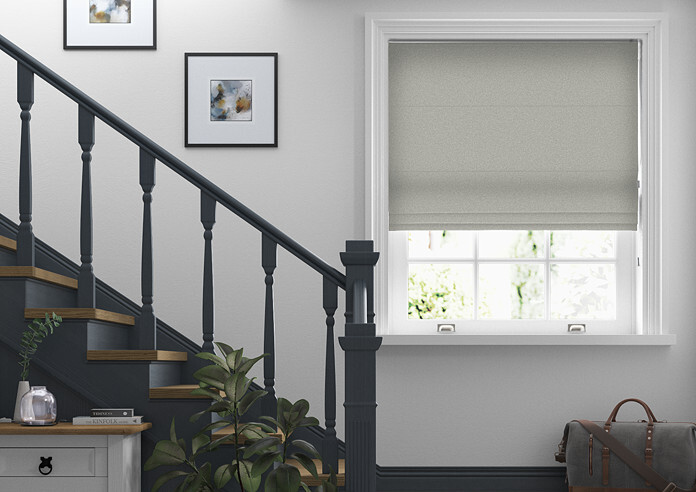 Oslo, Chrome - Roman Blind - Image 3